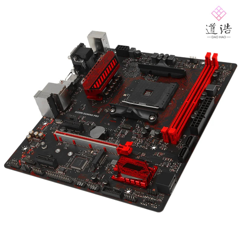 A320 마더보드 A320M GNG PRO 32GB 소켓 AM4 DDR4 M.2 HDMI 마이크로 리퍼 완료