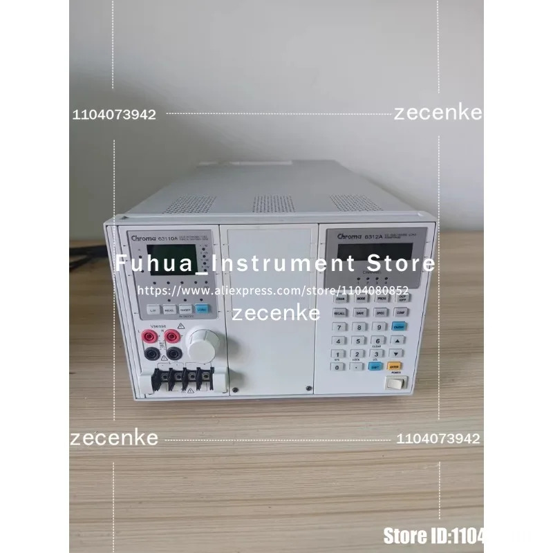 Chroma 6312A63110A 프로그래밍 고전압 DC 전부하