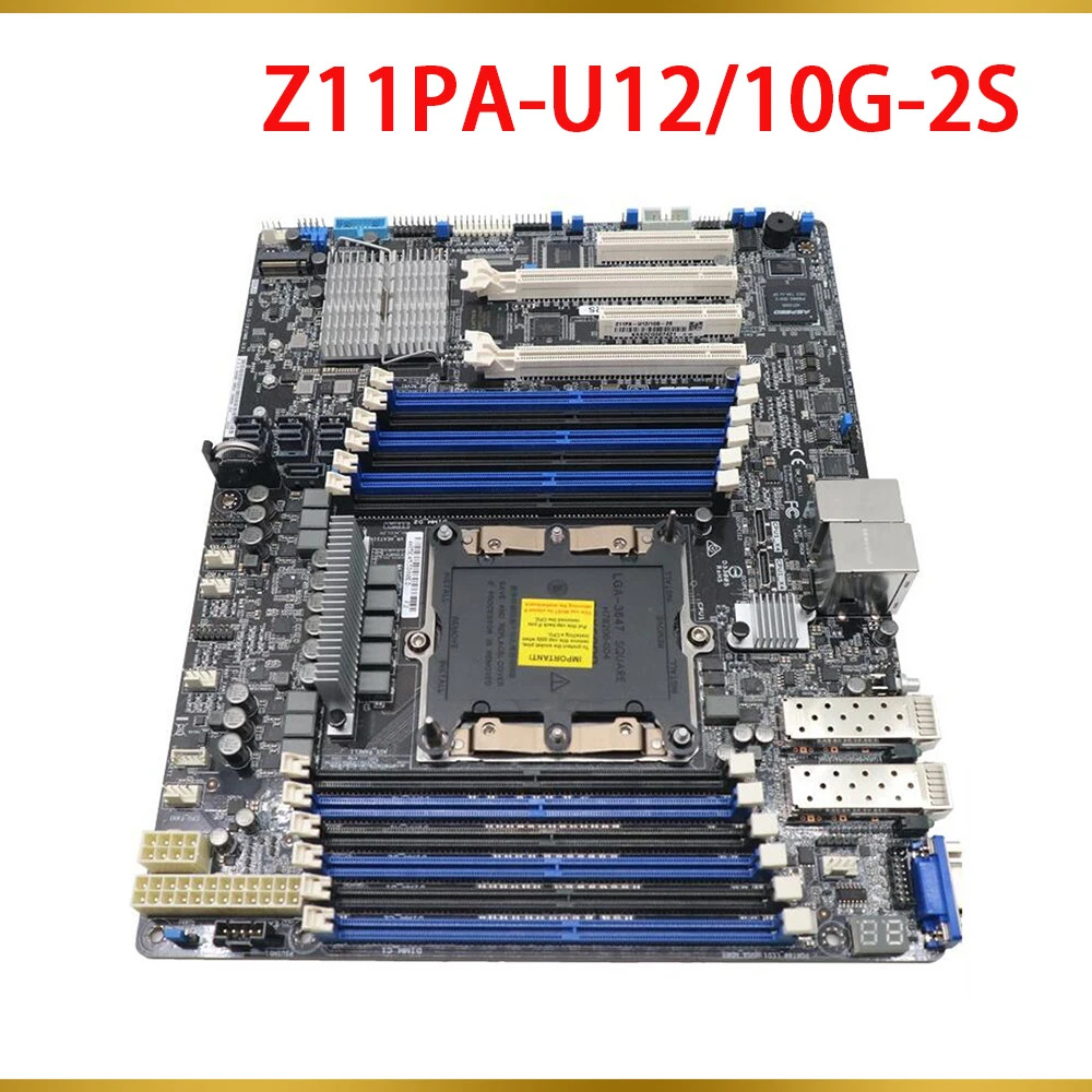Z11PA-U12/10G-2S 서버 마더보드 C622 칩셋 LGA 3647 DDR4 메인보드