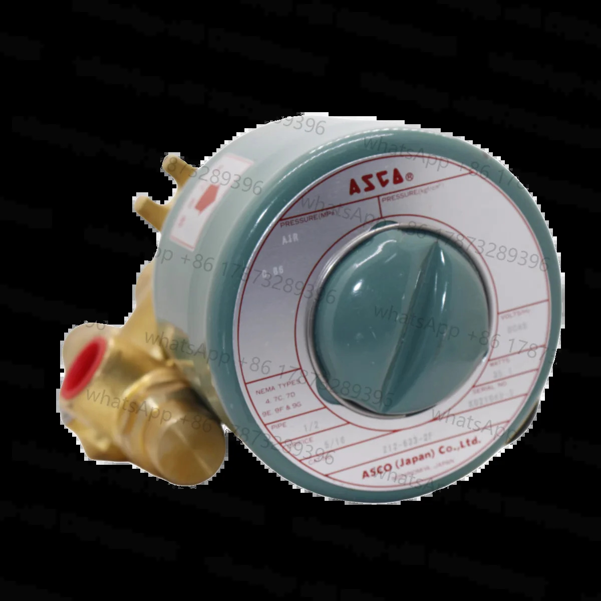 ACSO 방폭 솔레노이드 밸브 212-633-2F 핵급 K021049-3 DC48V