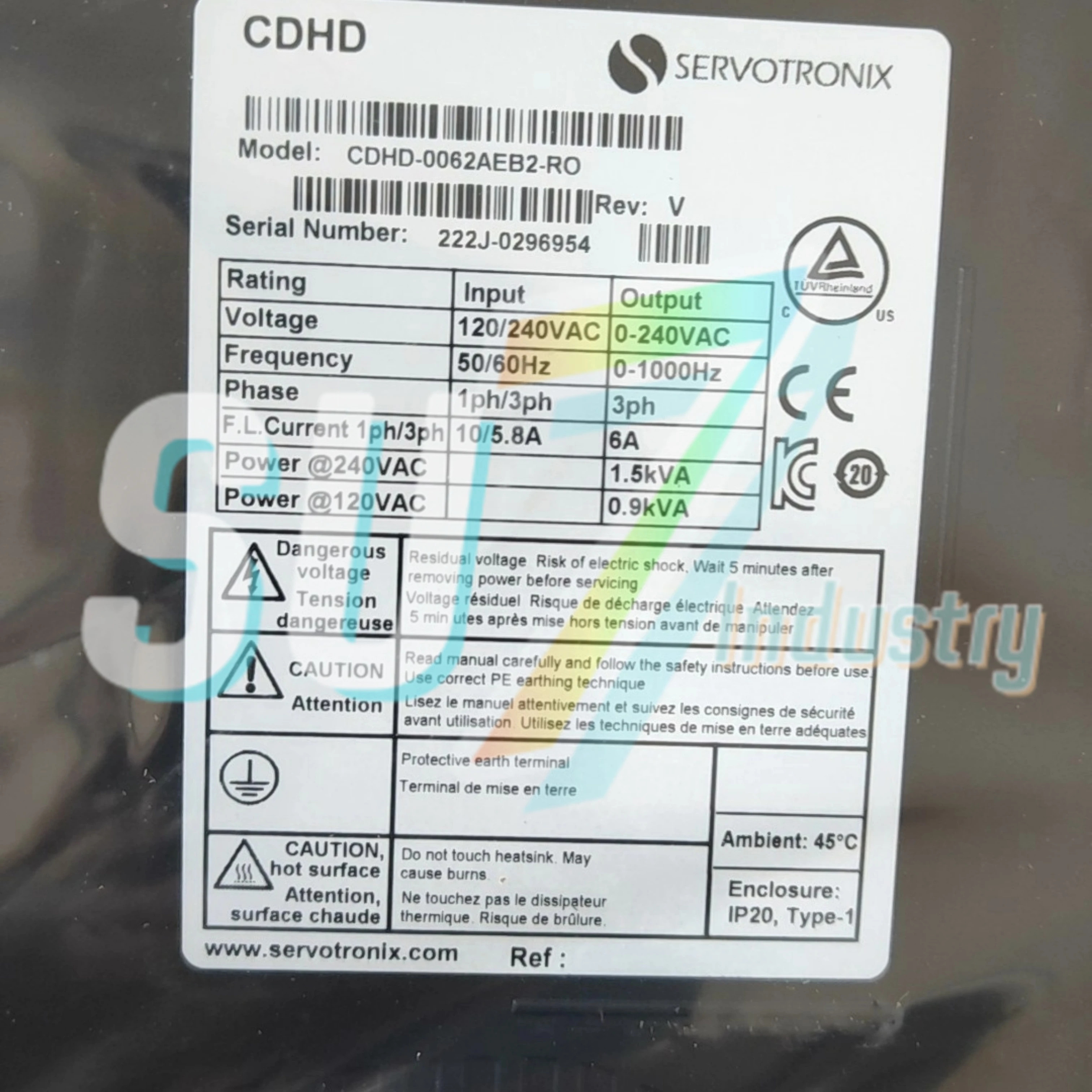 서보 드라이버 원본 CDHD-0062AEB2-RO CDHD-0062AEC2 CDHD-0062APB0 CDHD-0062APB0-ST CDHD-0082AAF1