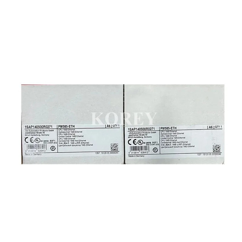 CPU 모듈 PM585-ETH 1SAP 140500 R0271 원본 주세요