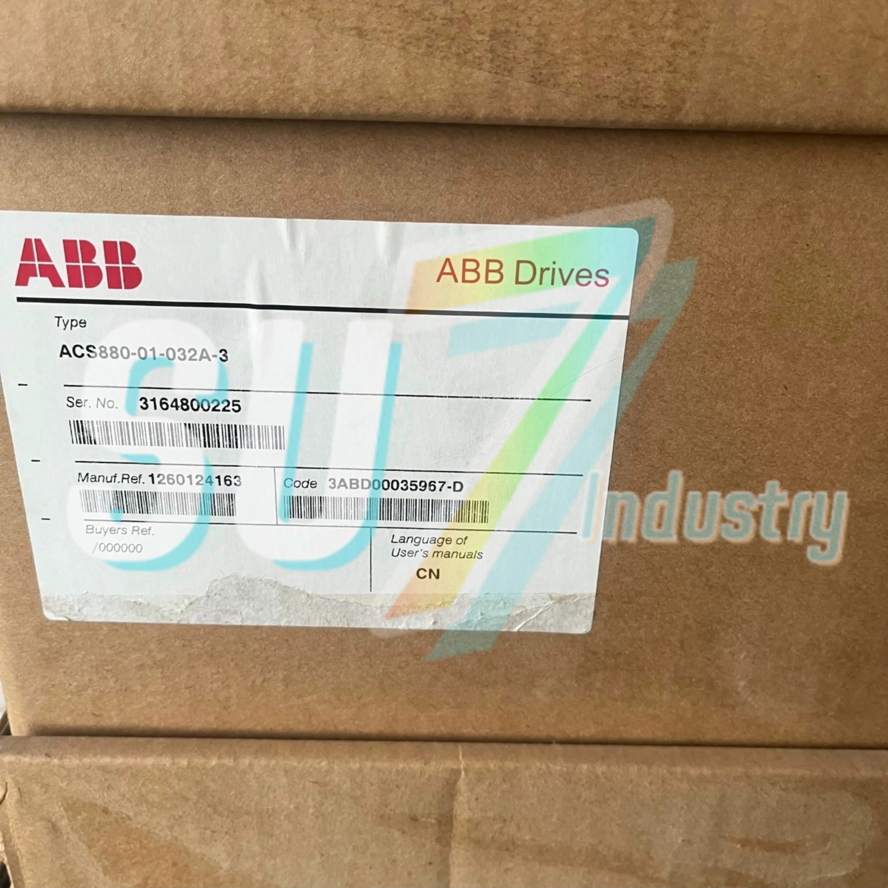 ACS880-01-032A-3 ACS880-01-038A-3 주파수 변환기 원본