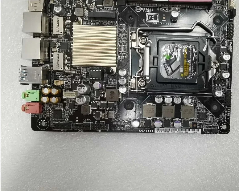 ASUS호환 H110T MINI-ITX 듀얼 네트워크 인터페이스 카드 DC 전원공급장치 HTPC H310T 메보드