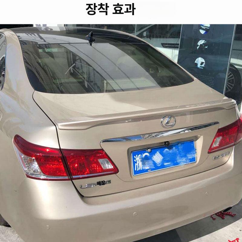 렉서스 전기 트렁크 자동 오픈 클로징 후방 테일 액세서리 크롬 리어 커버 - 상세 이미지 5
