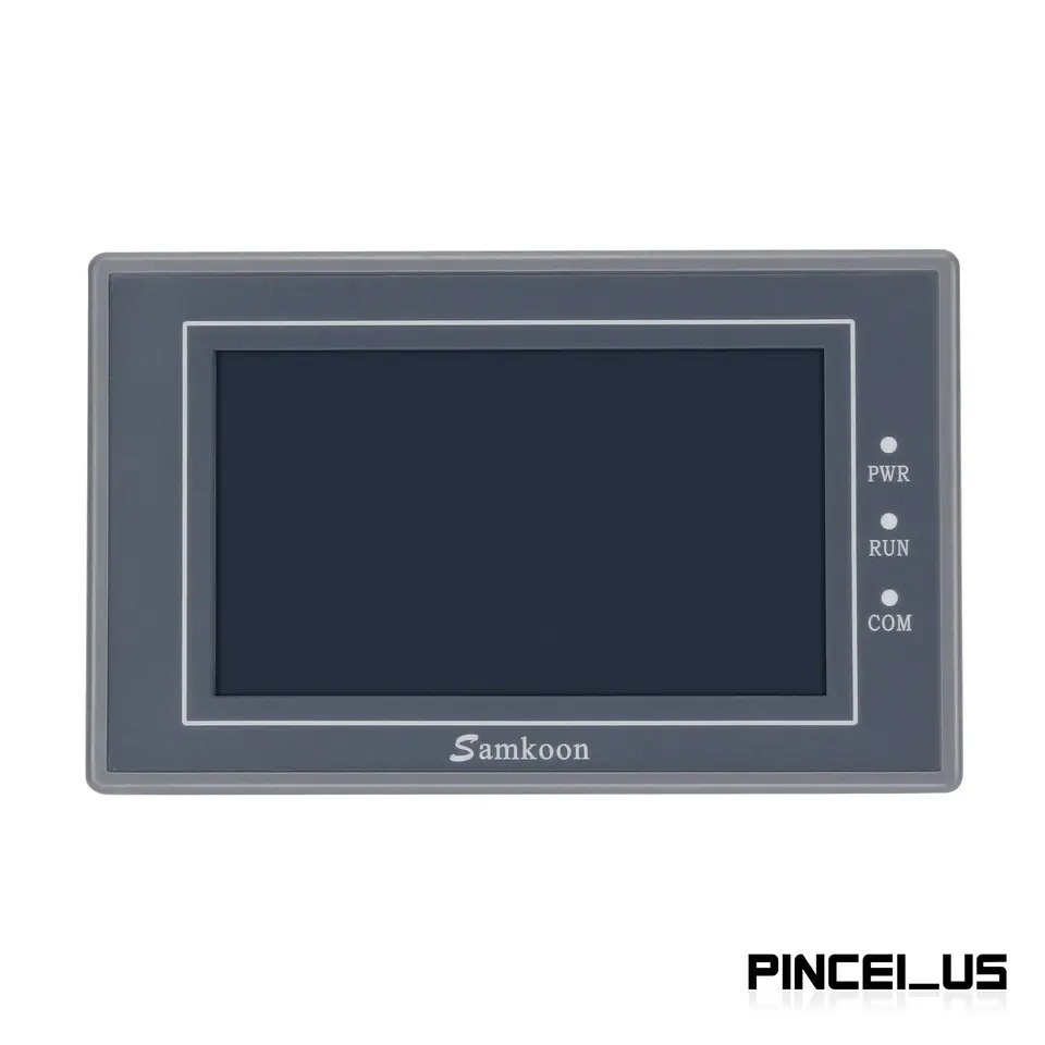 EA-043A HMI 터치 스크린 FX3U-14MR 프로그래밍 PLC 컨트롤러 보드 pe66 4.3 인치