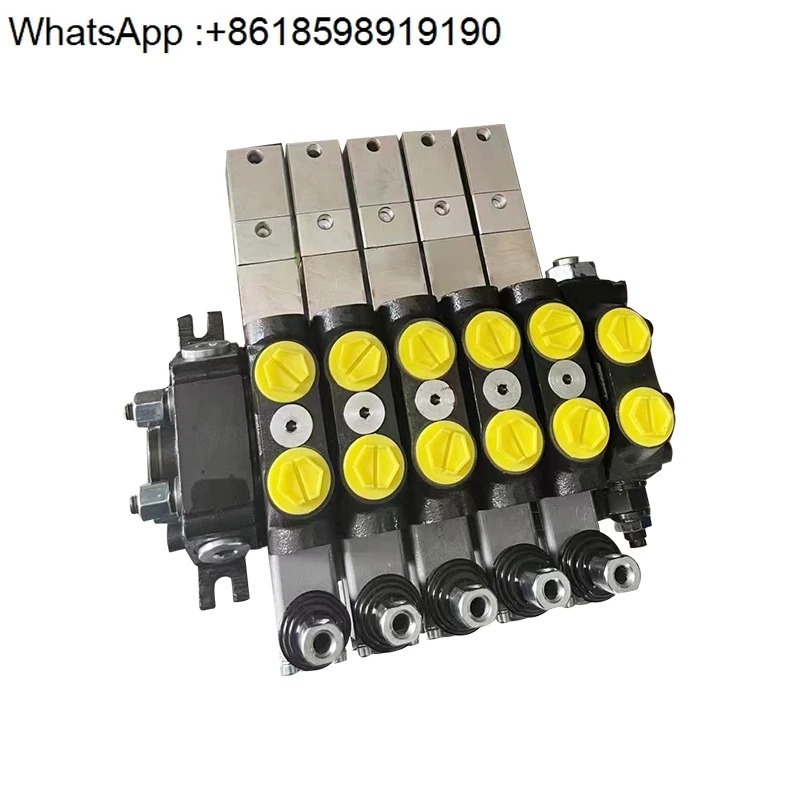 DCV60/DCV100 핸드 이제어 유압 다방향 밸브 압축 트럭 엔지니어링 기계 수정