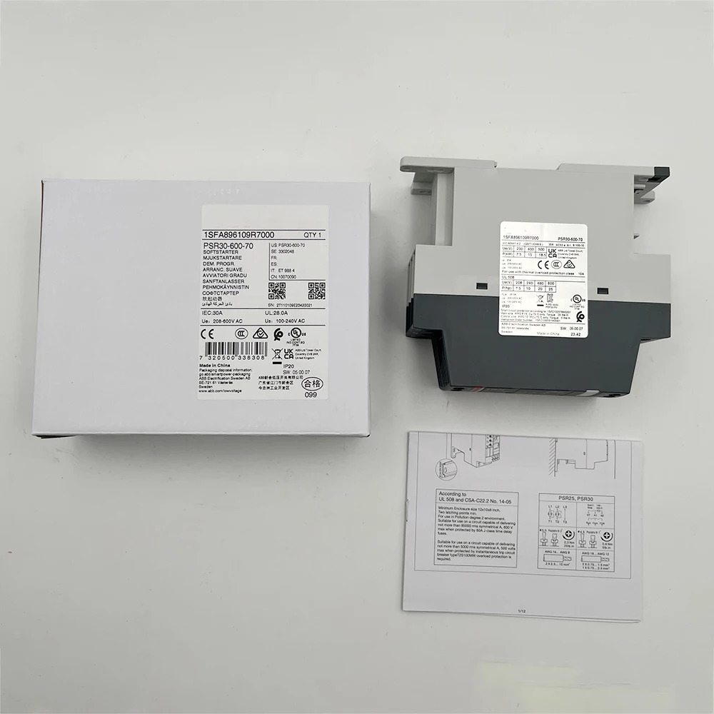 PSR30 PSR30-600-70 15KW 컴팩트 소프트 스타터