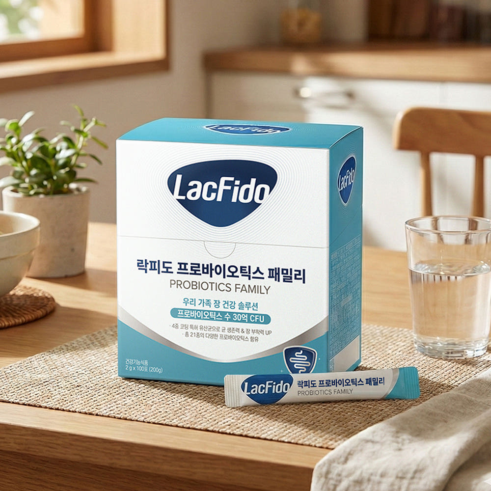락피도 프로바이오틱스 온가족 유산균 패밀리 30억CFU 2g 100포, 1개 이미지 3