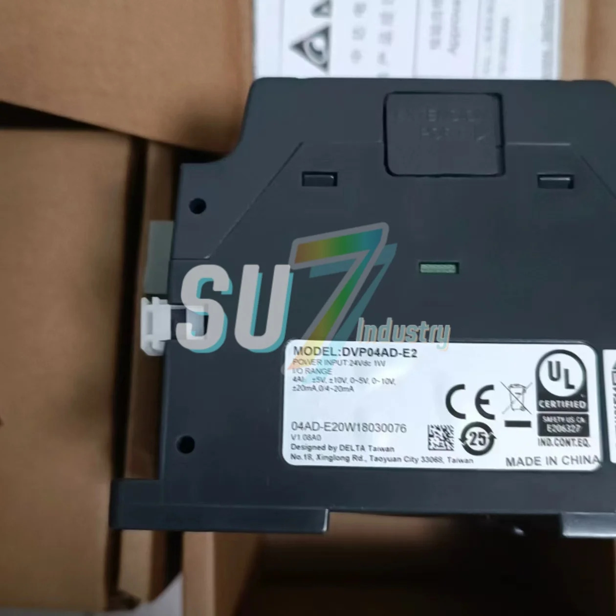 DVP02DA-E2 DVP04AD-E2 PLC 모듈 원본