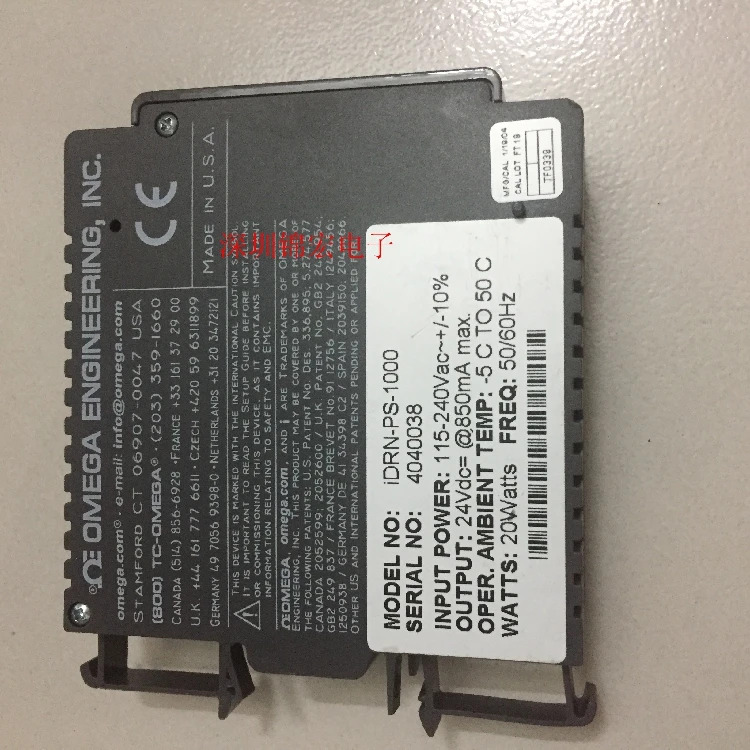 오리지널 OMEGA 컨트롤러 전원공급장치 IDRN-PS-1000 납품 4040038