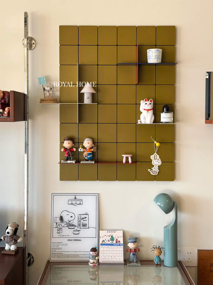 팔레트 모듈 시스템 벽선반 아트월 침대위 책선반 60 x 80cm 이미지 7