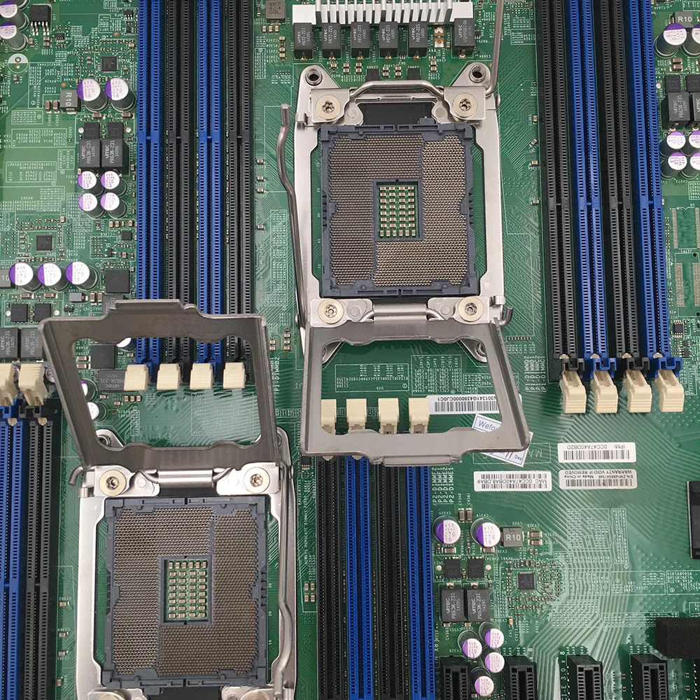 Supermicro 서버 마더보드 LGA2011 X79 지원 E5-2600 시리즈X9DRX-F