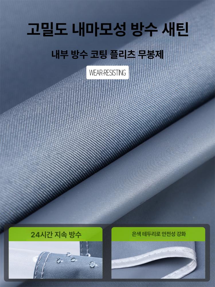 백팩레인커버 소형 방수 우천용 반사판 안전 가방보호 야외활동 - 상세 이미지 4