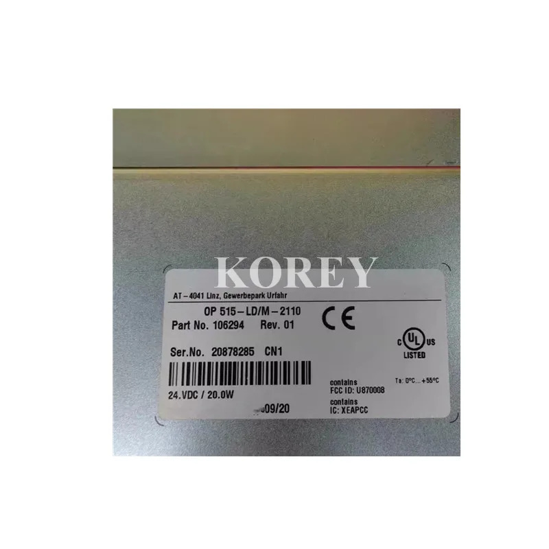 제어판 OP515-LD/M-2110 24VDC 20W 새 원본