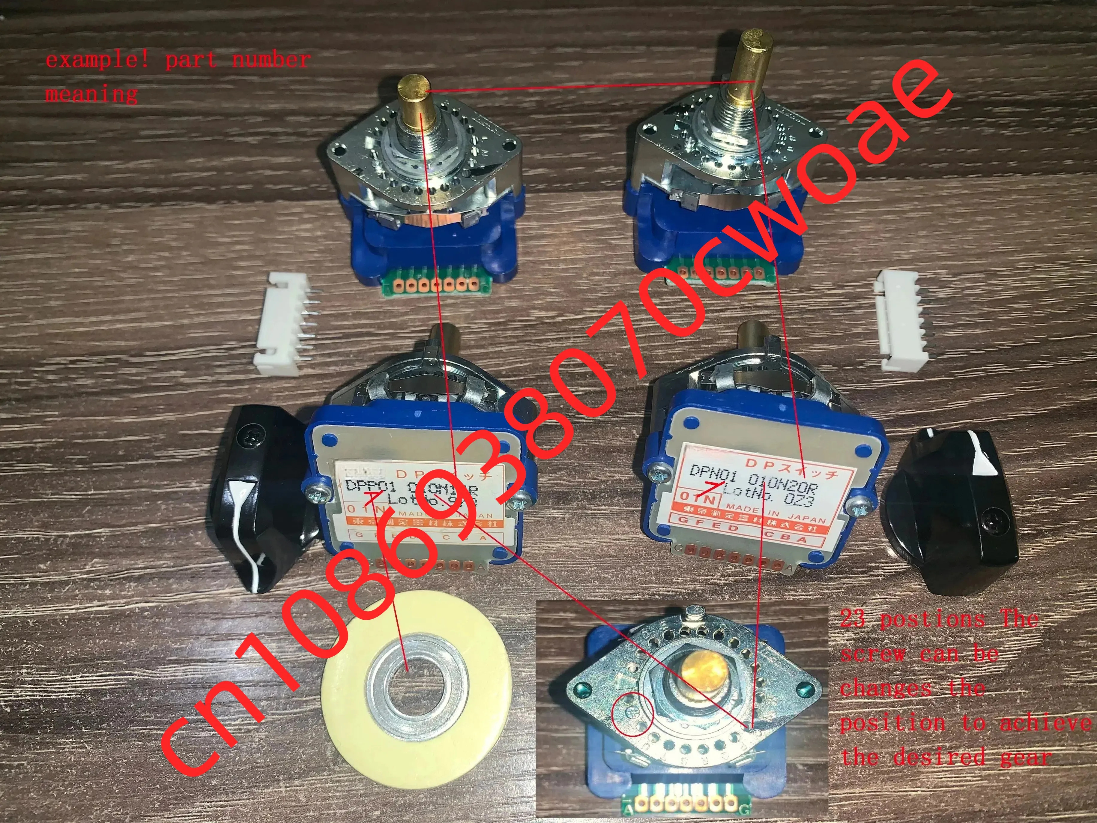 02J 로터리 스위치 밴드 TOSOKU DPN02 배율 기계 020j20r CNC 패널 손잡이