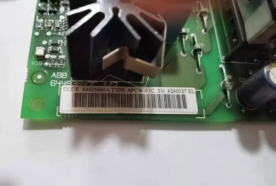 APOW-01C 오리지널 리퍼 ABB ACS800 시리즈 주파수 변환기 스위치 전원 보드
