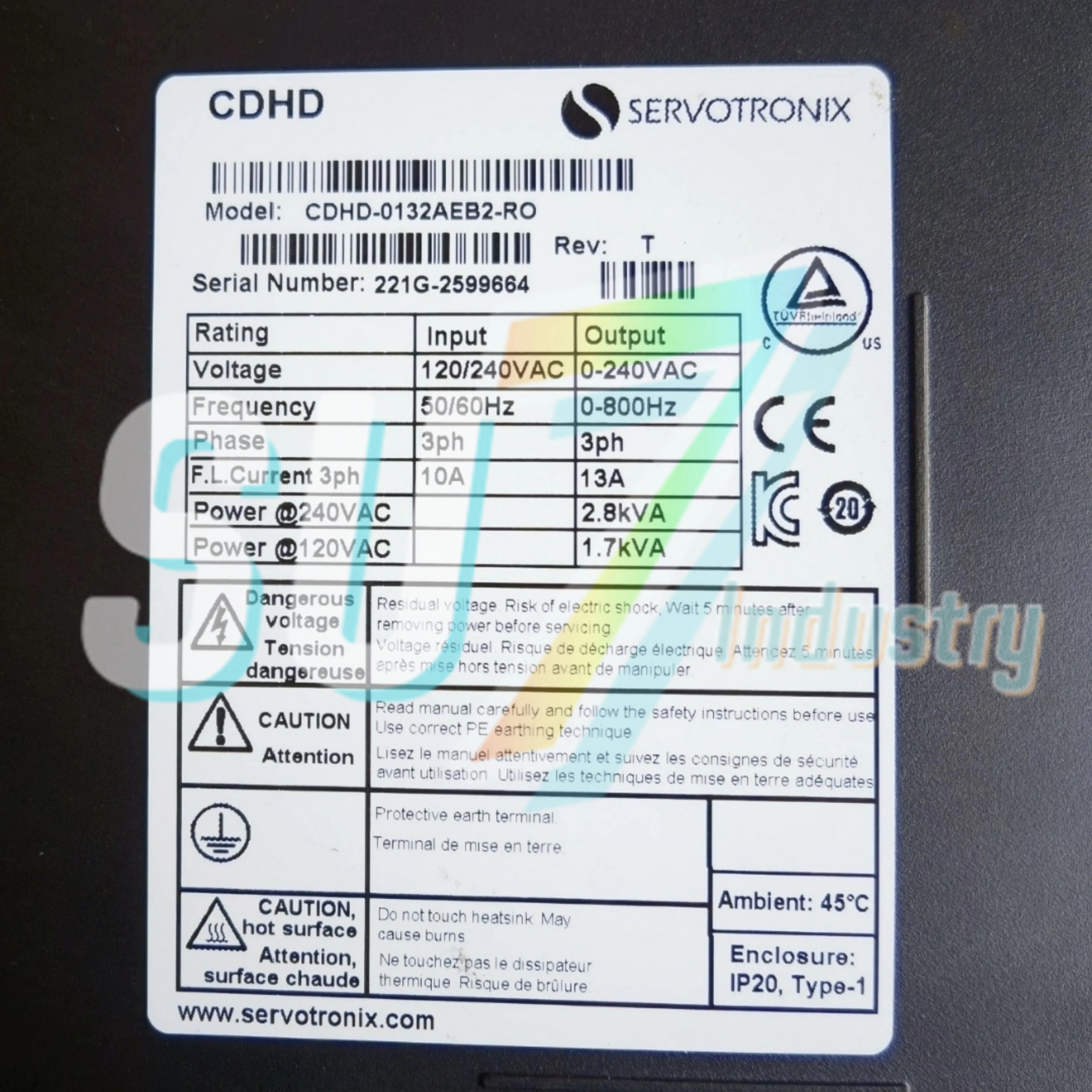서보 드라이버 CDHD-0132AAF1-RO CDHD-0132AEB2-RO CDHD-0132AEC2 원본