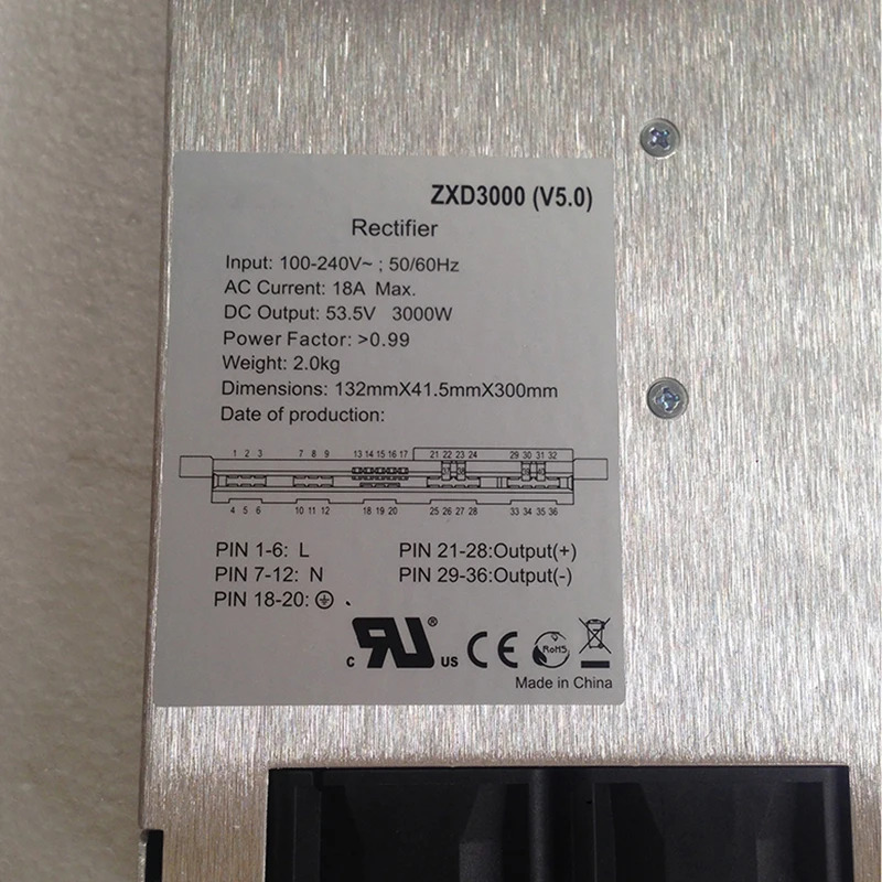 ZXD3000V5.0 ZTE 통신 전력 정류기 모듈전 리퍼