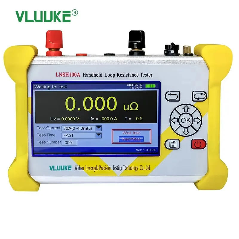 금 VLUUKE LNSH100A 전자식 휴대루프 저항 테스터 220V 전원