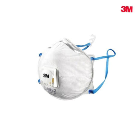 3M 금속흄 8922 안면여과식 3M 1급방진마스크(흄)/10EA