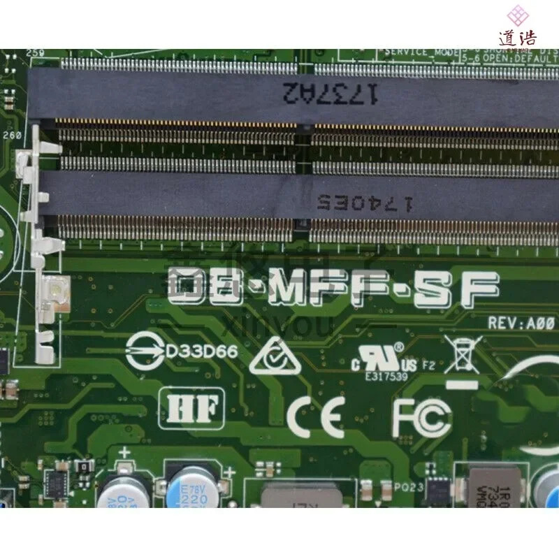 Dell Optiplex 7050 마이크로 마더보드D8-MFF-SF CN-0D24M8 0D24M8 D24M8 DDR3 메인보드 완전 작동 리퍼