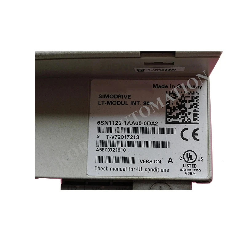 SIMODRIVE LT-MODUL 이축 50A 서보 드라이버 6SN1123-1AB00-0CA0 6SN1123-1AA00-0DA2 6SN1123-1AB00-0AA1