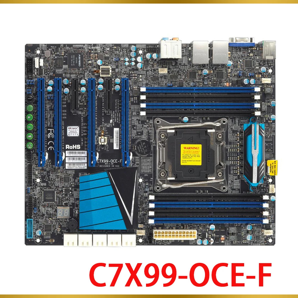 Supermicro 데스크탑 마더보드 지원 i7 E5-1600/2600 v3/V4 프로세서 LGA2011 DDR4 PCI-E3.0 C7X99-OCE-F