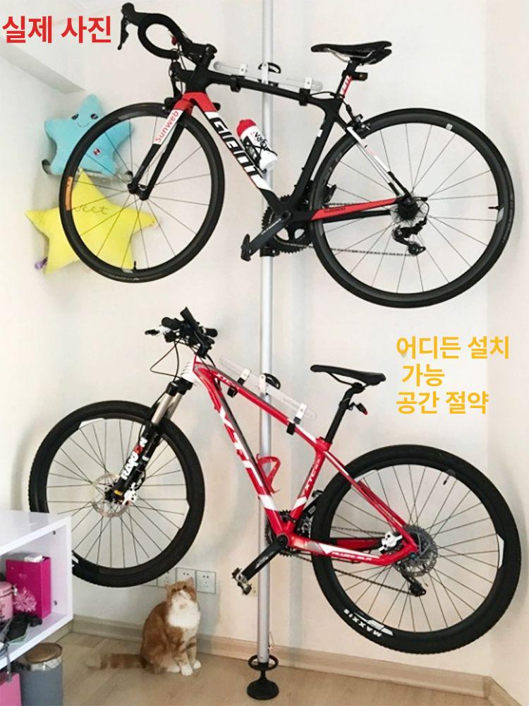 벽걸이 2단 거치대 TV받침대 홀더 고정식 인테리어 보관대 선반 - 상세 이미지 3