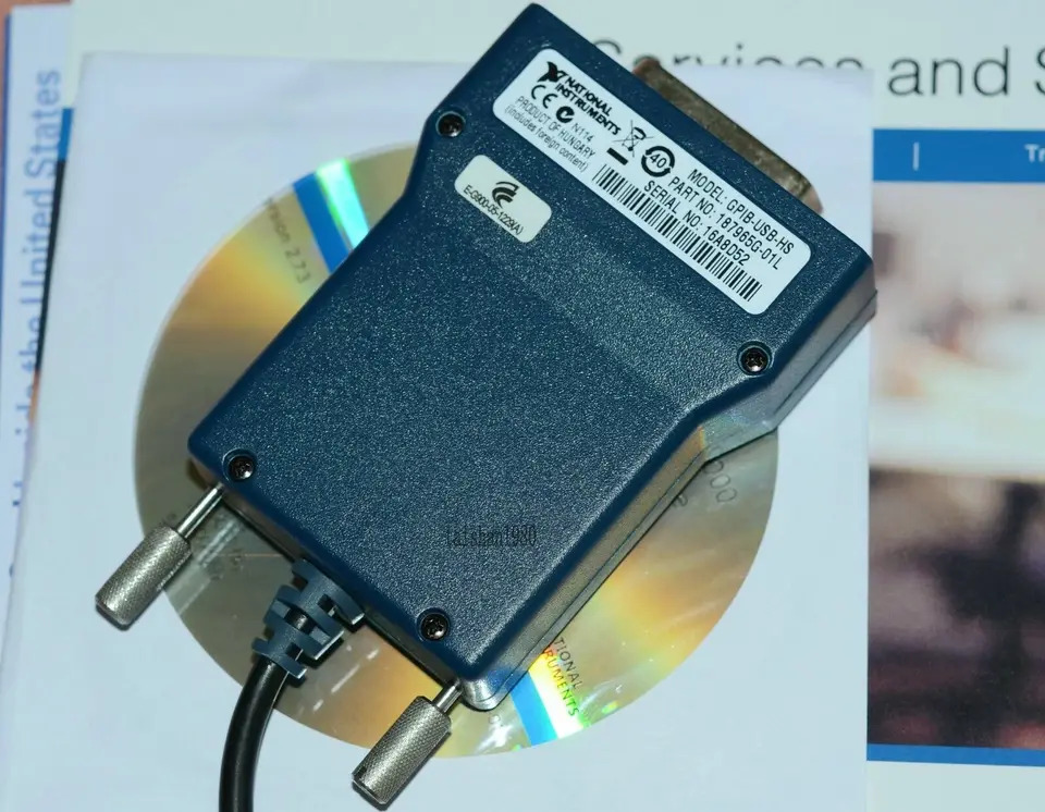 National trumens NI GPIB-USB-HS GPIB 데이터 수집 카드 778927-01 IEEE 488
