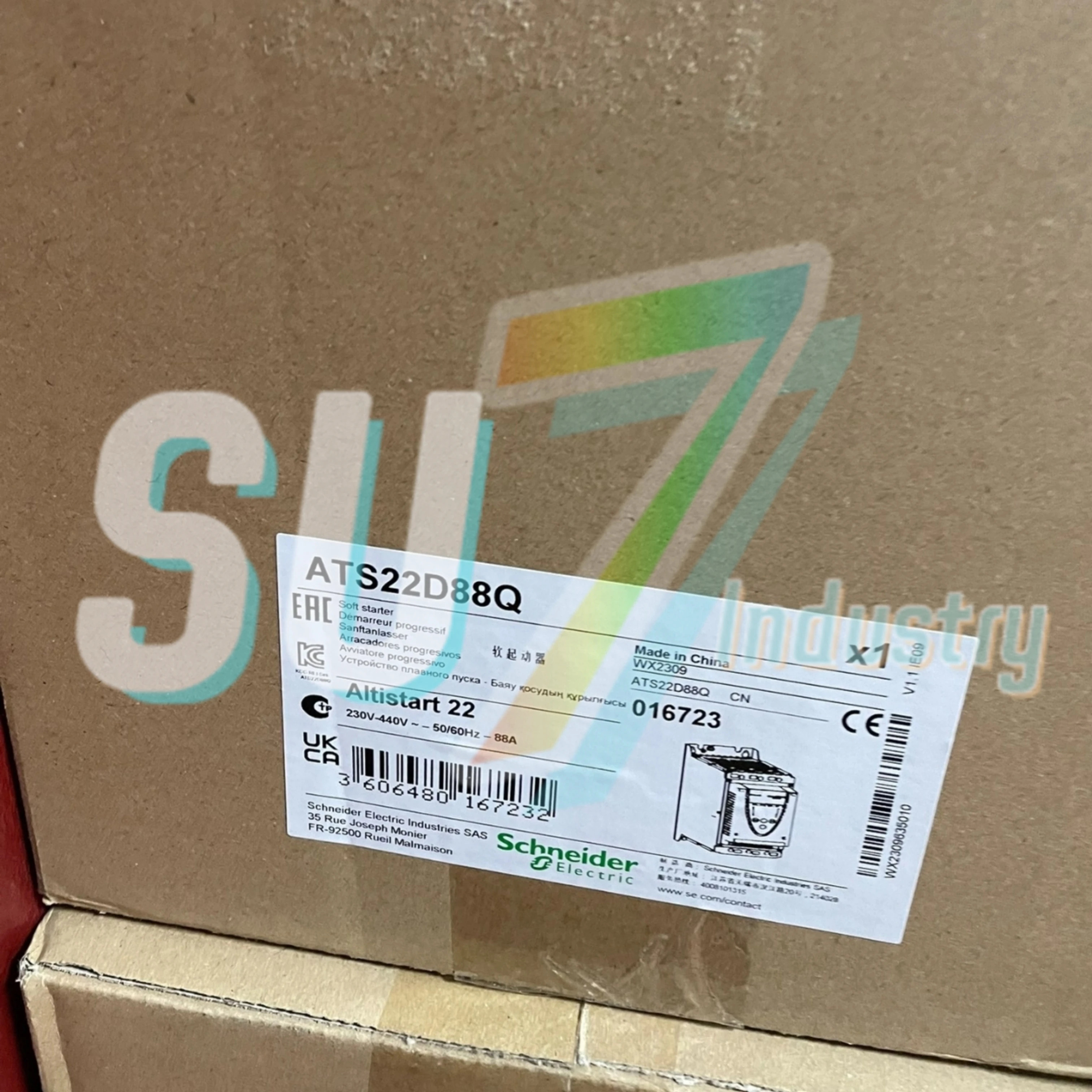 ATS22D62Q ATS22D75Q ATS22D88Q 새 소프트 스타터