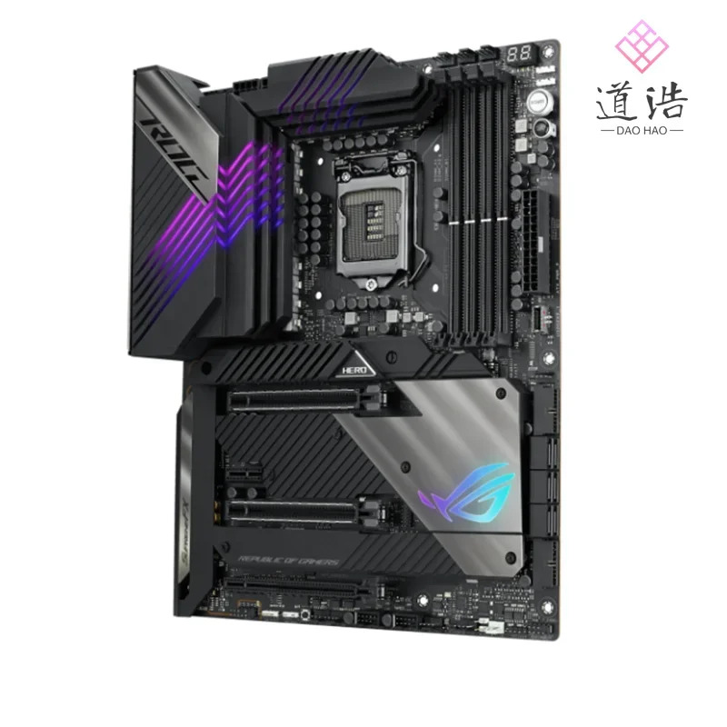 ROG MAXIMUS XIII HERO 마더보드 128GB M.2 PCI-E4.0 HDMI LGA 1200 DDR4 Z590 메인보드 완전 작동 리퍼