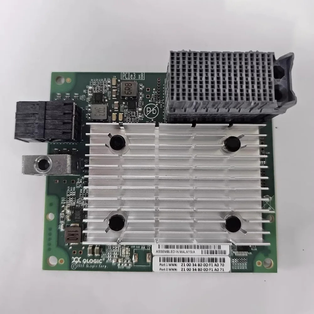 SN550 QLogic QML2692 메즈 16Gb 2포트 파이버 채널 어댑터 7ZT7A00520 00YK543