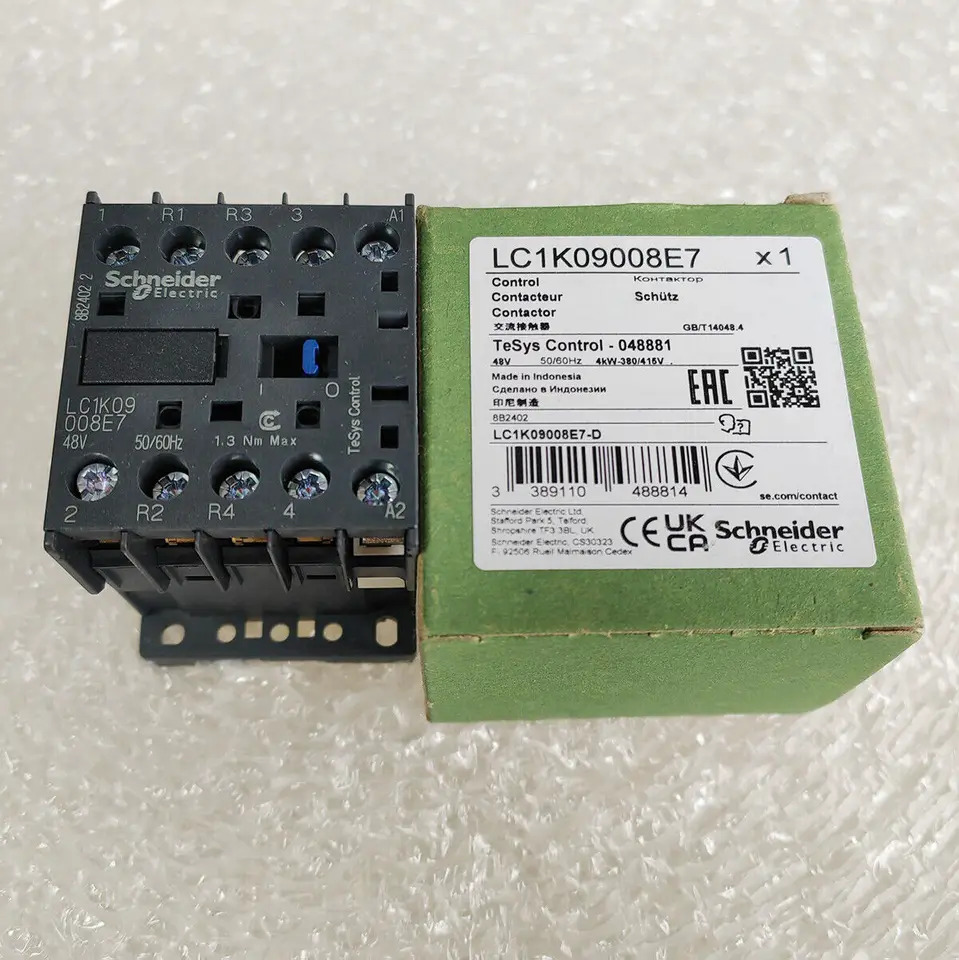 AC 접촉기 LC1K09008E7 AC48V 신