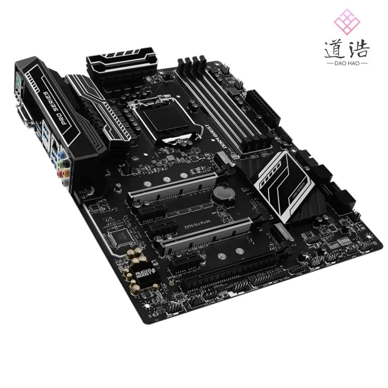 Z270 SLI PLUS 마더보드64GB M.2 HDMI LGA 1151 DDR4 메인보드 완전 작동 리퍼