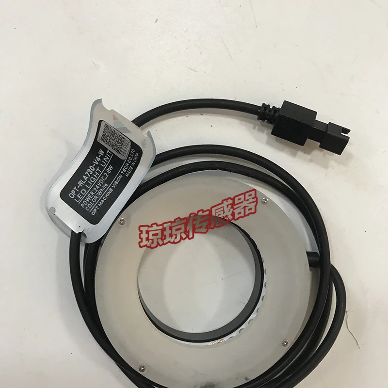Opte Vision 광원 OPT-RLA730-V4-W 링 머신 비전 실제 촬영