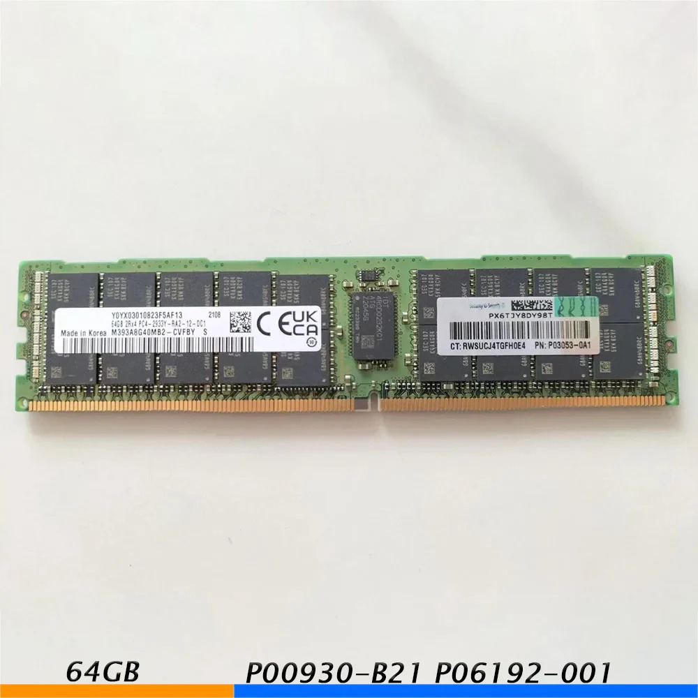 hp호환E P00930-B21 P06192-001 P03053-0A1 메모리Gen10 64G DDR4 2933Y
