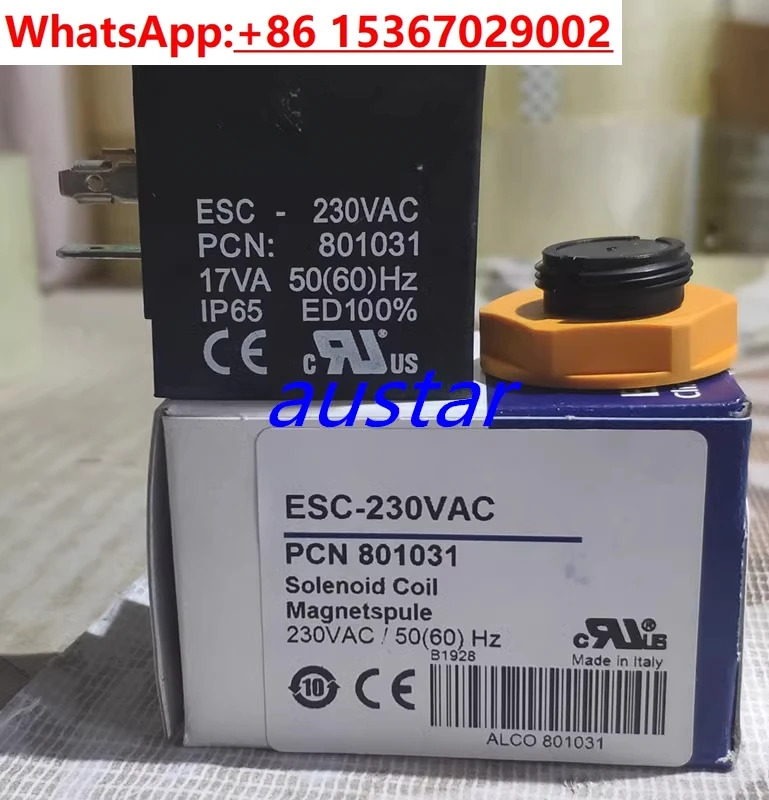 ALCO 솔레노이드 밸브 코일 ESC230V/ASC3 230V