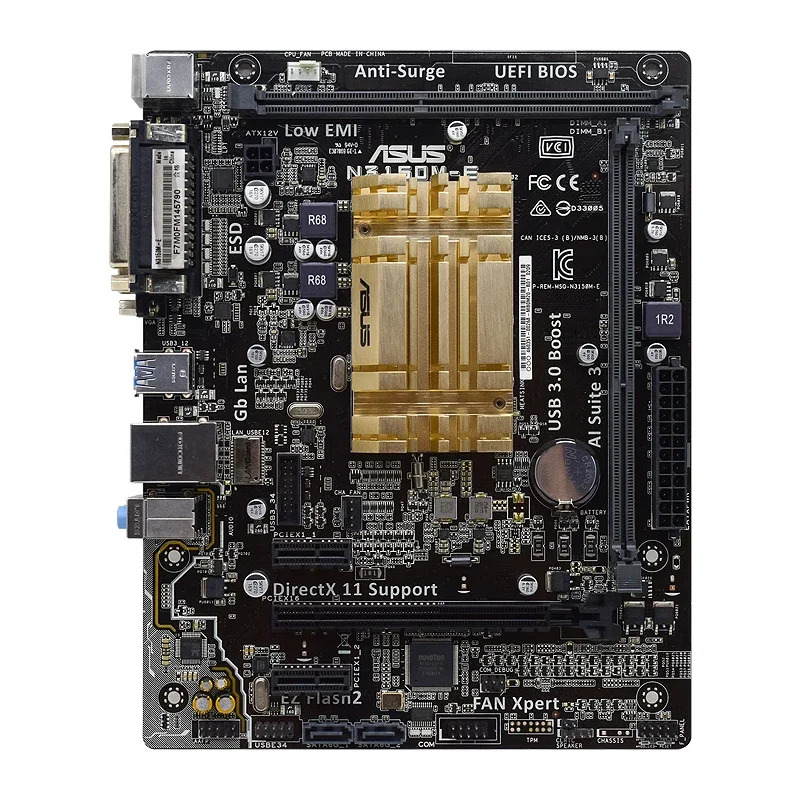 ASUS호환 N3150I-C N3150M-E 통합 쿼드 코어 CPU HDMI LVDS 미니 ITX 메보드용