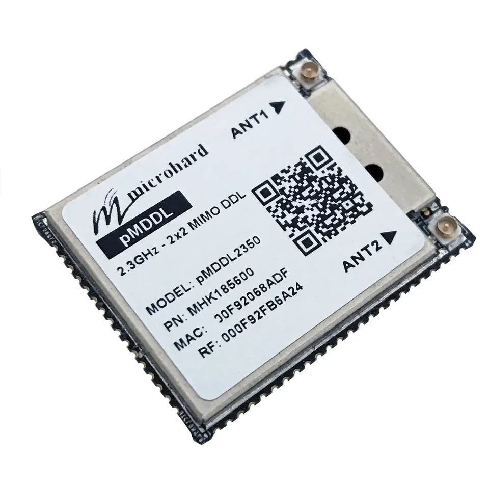 Microhard 네트워크 포트 카메라 직렬 데이터 변속기 통합 무선 모듈 MHK185600 PMDDL2350