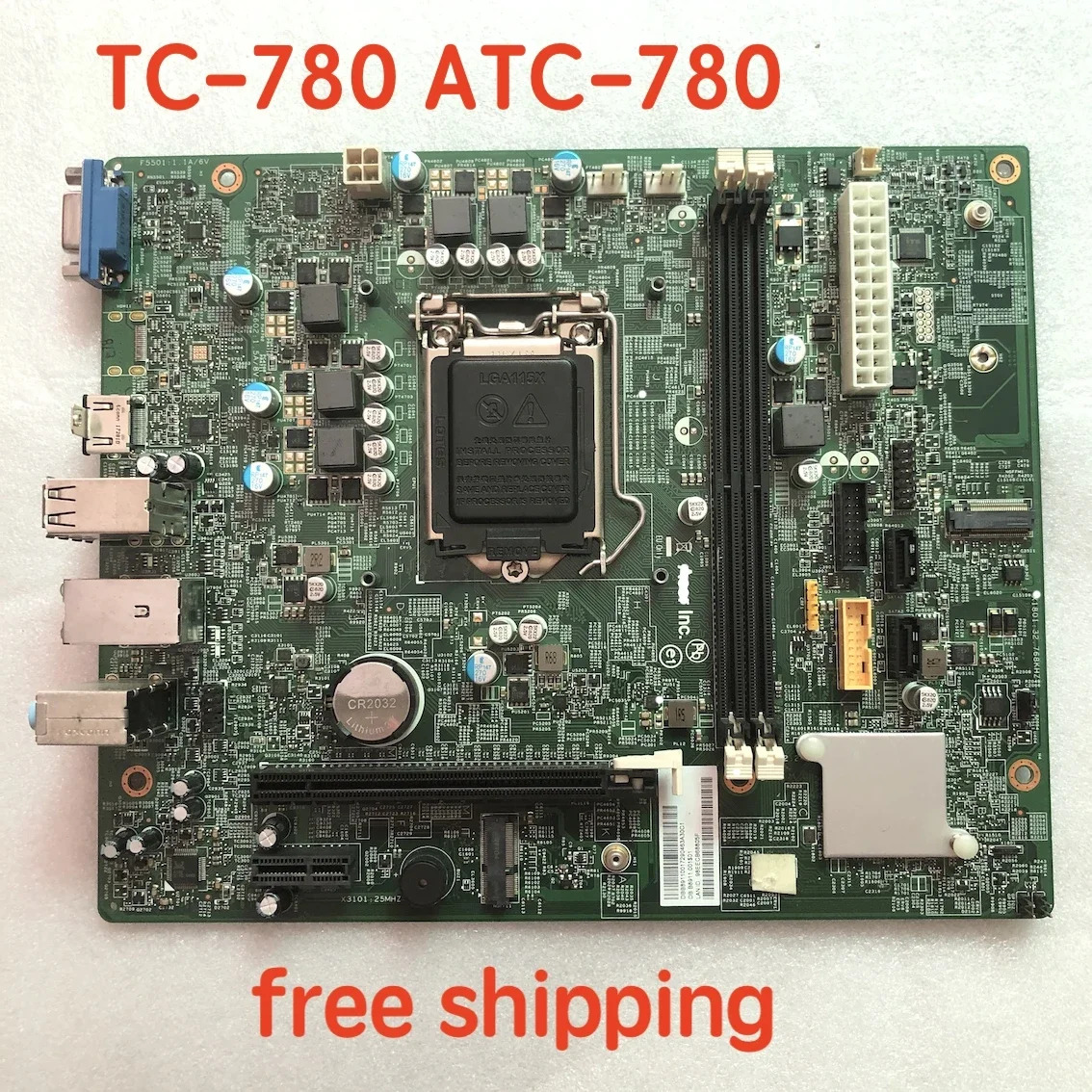 에이서 TC-780 ATC-780 마더보드 DBB4M11002 DBB16502-1 8911001 DB.B4M 11002 DB.B 891 메인보드 완전 작동 리퍼
