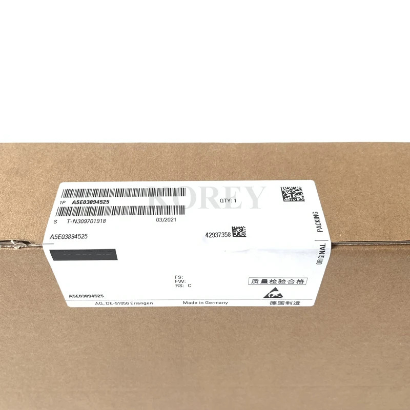 인버터 S120 G120 시리즈 드라이브 보드 A5E03894525 A5E03894526 A5E01061062 A5E01061063 오리지널 포장