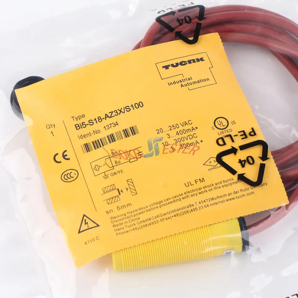 인덕티브 센서 터크 Bi5-S18-AZ3X/S100 Bi5S18AZ3XS100 신