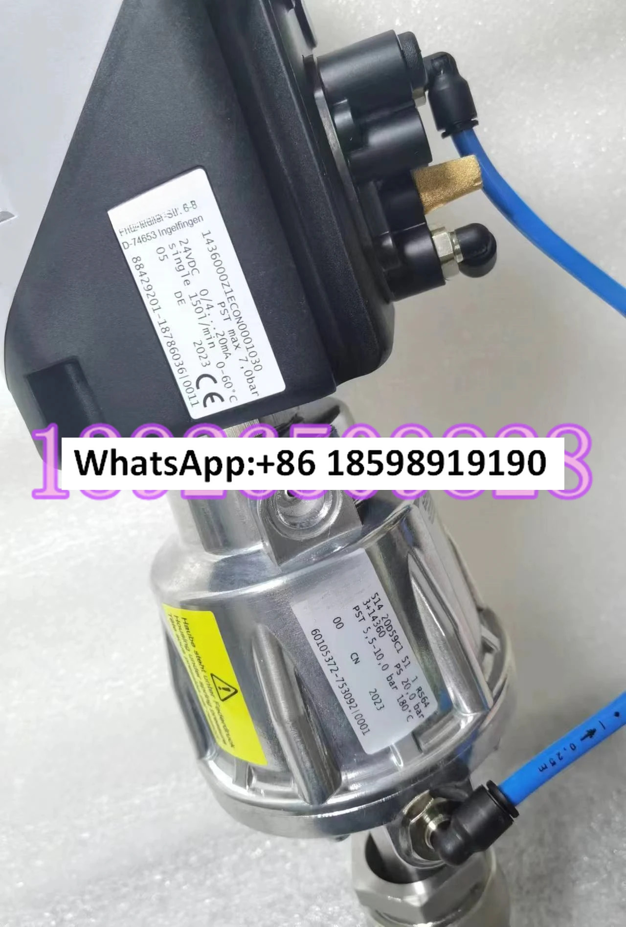 Gaimi 514 20D59C1 51 RS643 앵글 시트 밸브1436 포지셔너 포함
