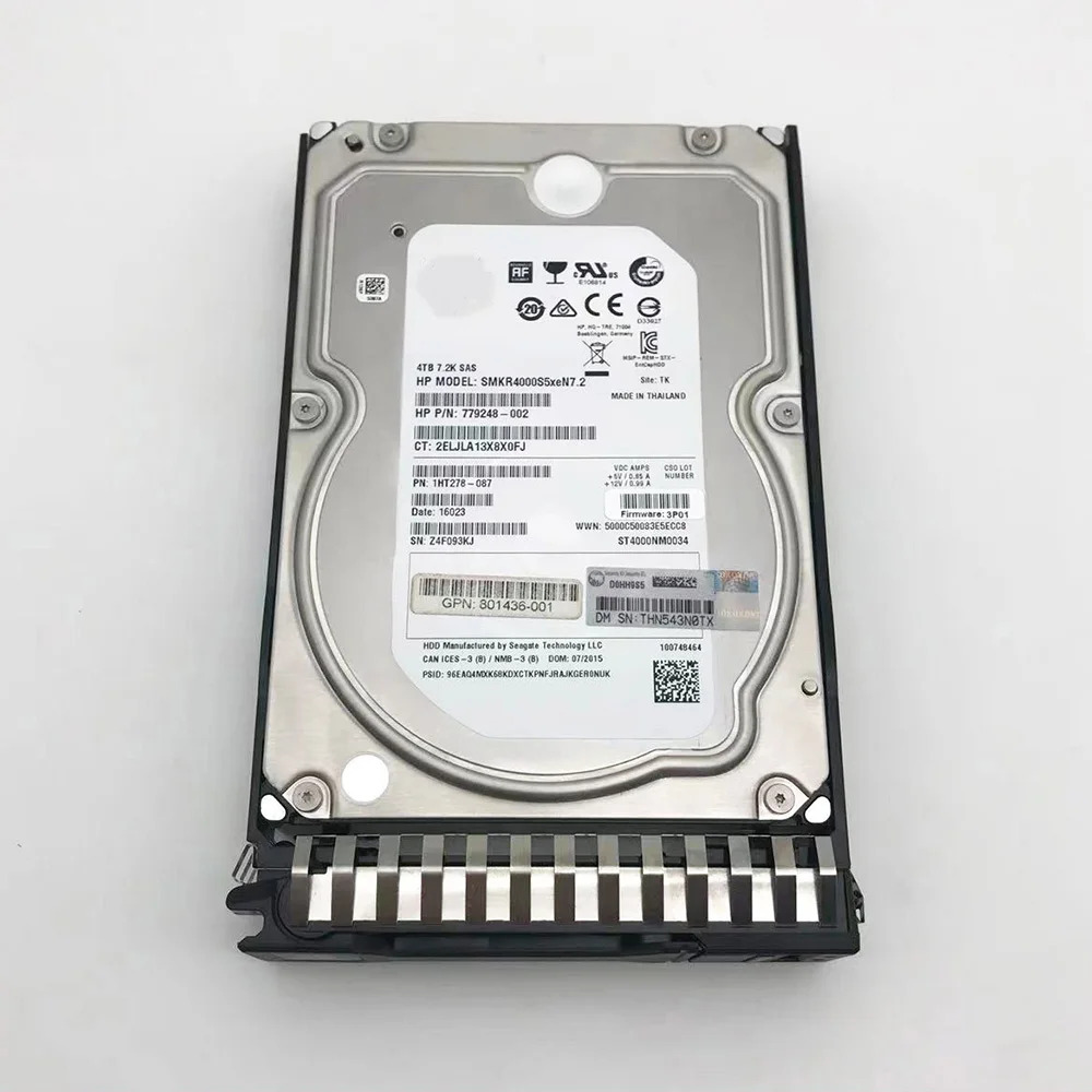 hp호환 K2Q38B 4TB 12GB 7.2K SAS 3.5인치4T 809601 -001 3PAR 20000 하드