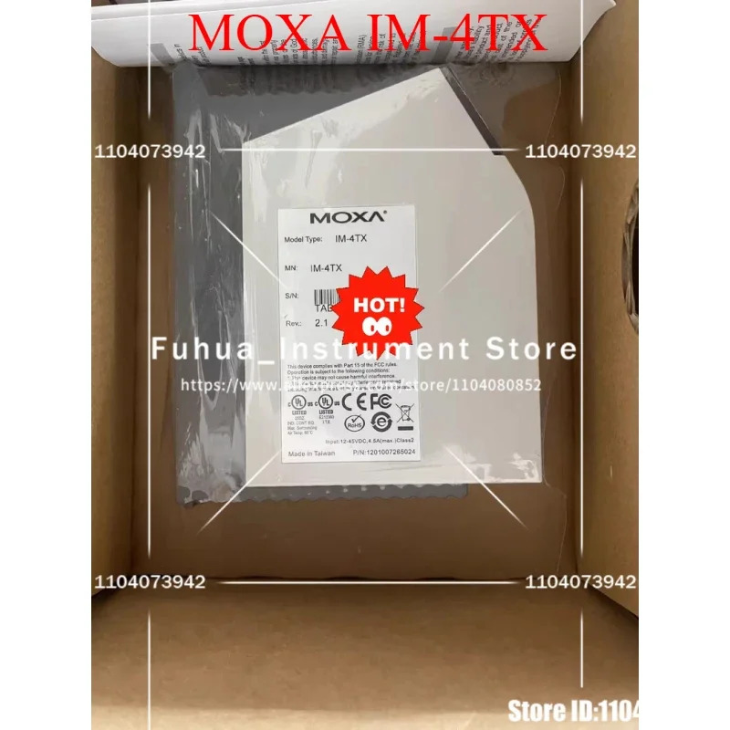 Moxa MOXA IM-4TX V2.1 산업이더넷 스위치 인터페이스 모듈
