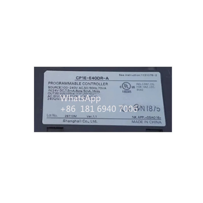 CP1E 시리즈 PLC 모듈 프로그래밍 컨트롤러 CP1E-E14DR-A CP1E-E40DR-A
