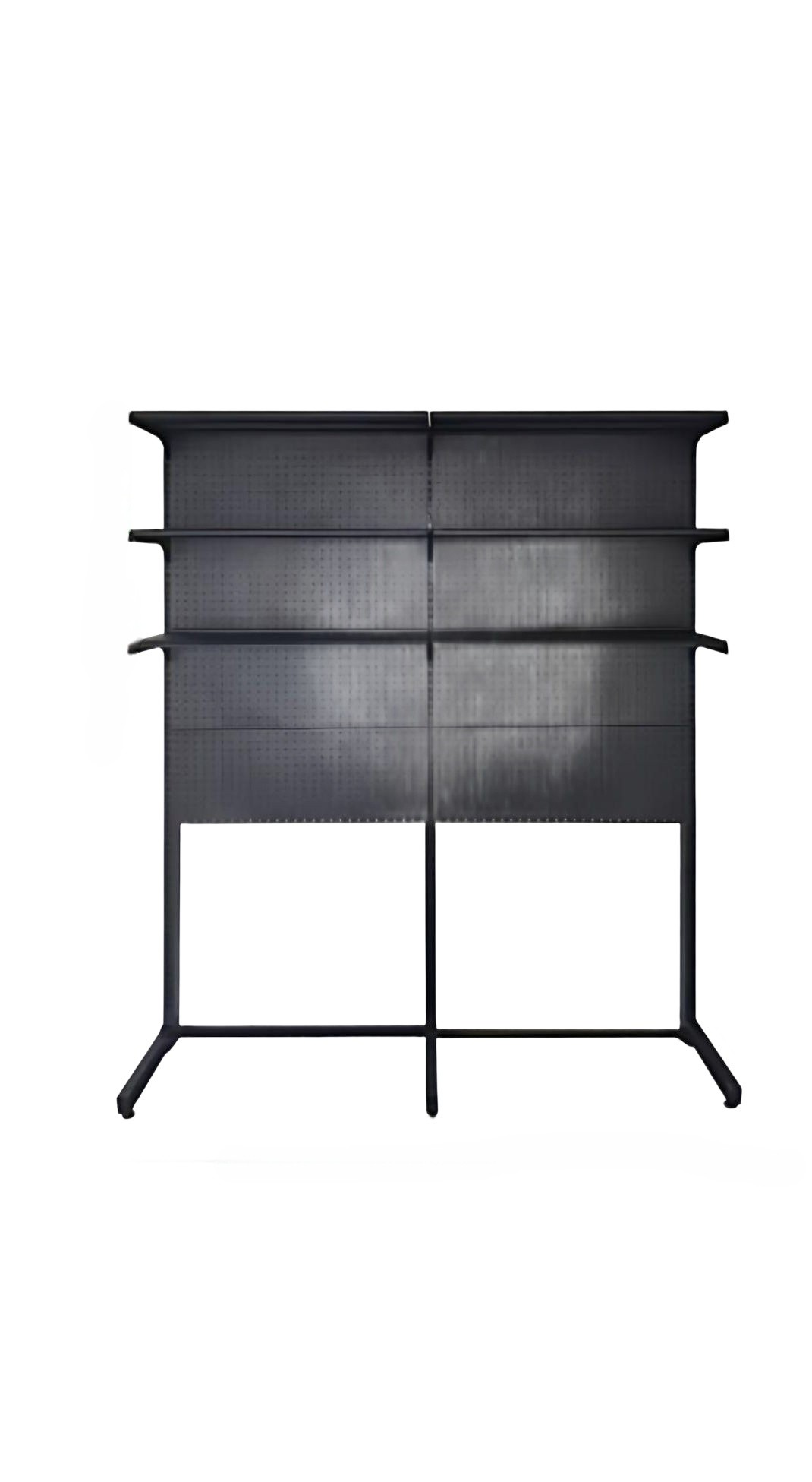 주방 벽걸이 선반 철제 타공보드 네트망 정리대 수납 주방용품 - 상세 이미지 2