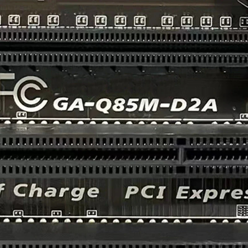 GA-Q85M-D2A 마더보드 LGA 1150 DDR3 마이크로 Q85 메인보드완전 WorkMA 리퍼