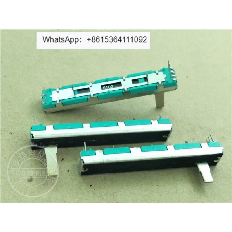 10Pcs SC4580GH 6cm 듀플렉스 다이렉트 슬라이드 페이더 전위차계 B10K A20K B20K B50K A50K